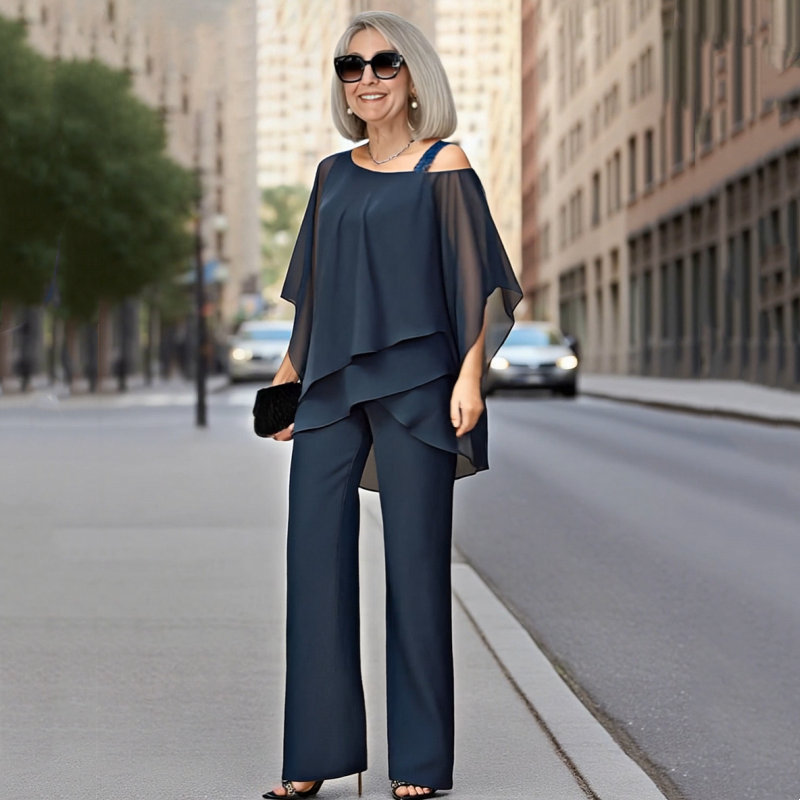 The Liora Set — Midnight Chiffon