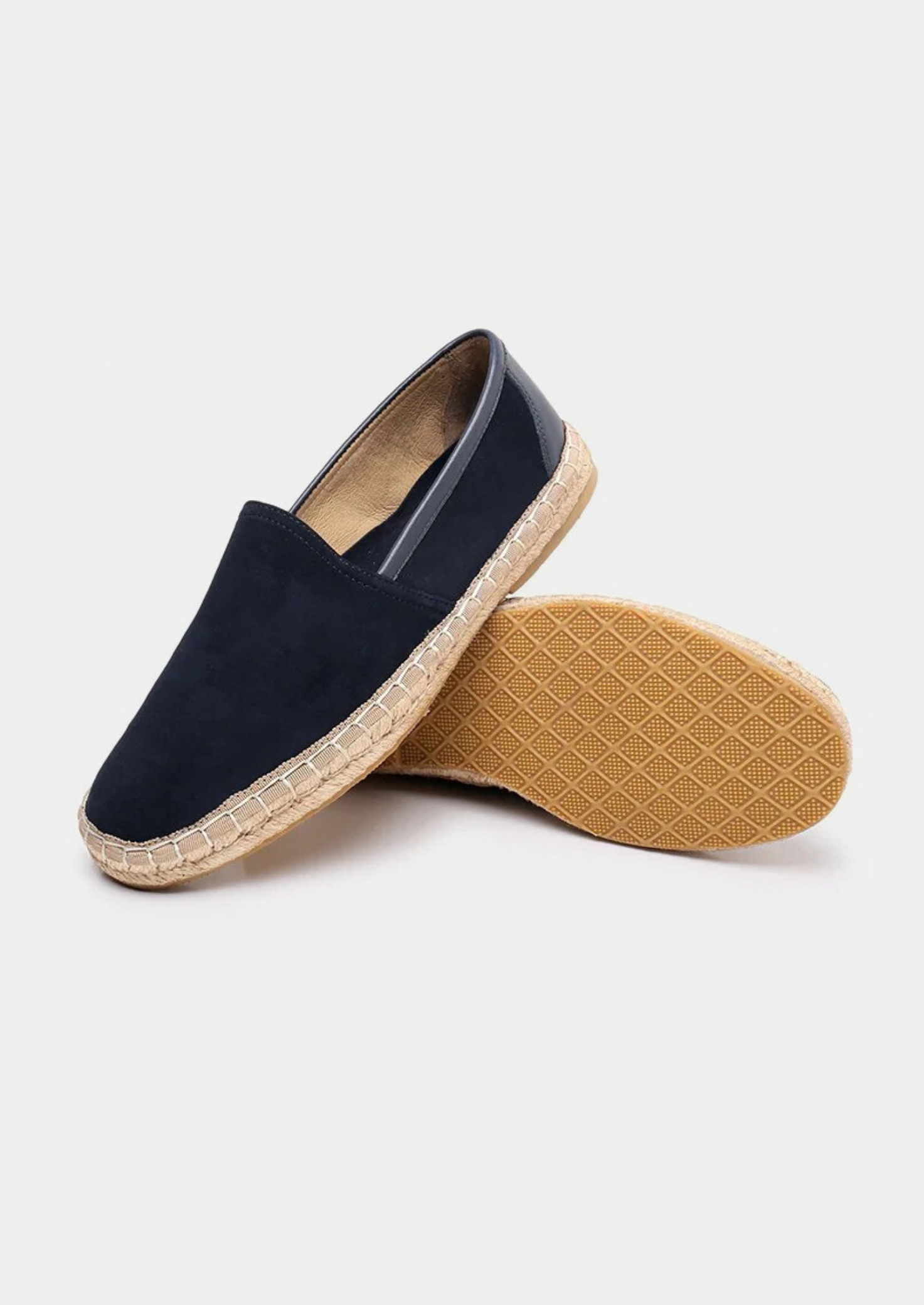 ESPADRILLES BORD DE MER - Bleu Marine Profond