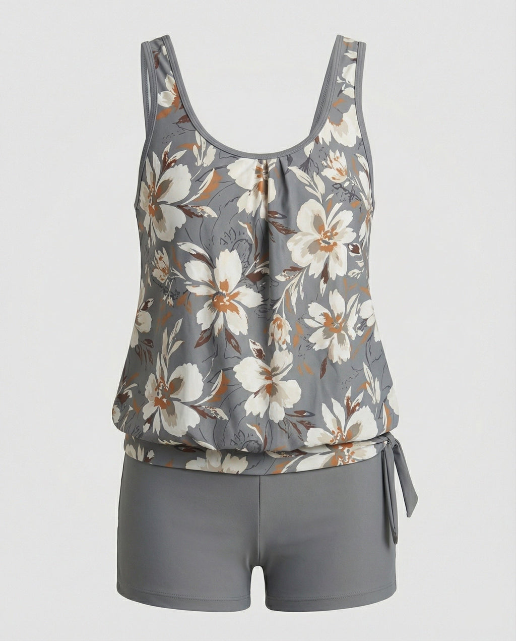 Sano Set — Driftwood Tankini & Shorts