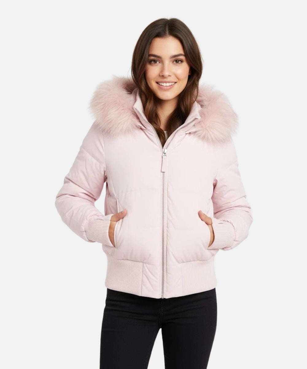 The Ivalo — Noir Quilted Puffer