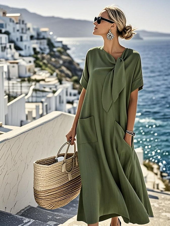 Mireille™ — Robe d'été en coton, légère et aérienne