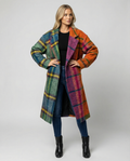 The Astrid Oversized Wool Overcoat — Multitone