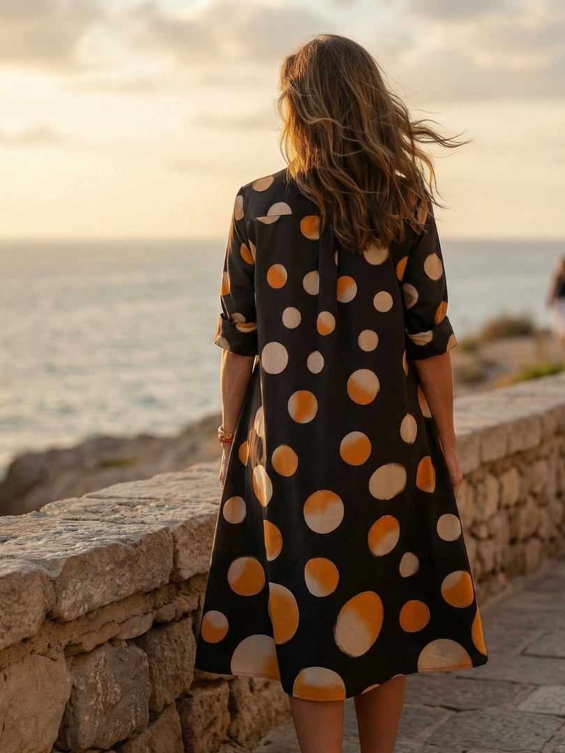 Vespera | Robe Spot au Coucher du Soleil