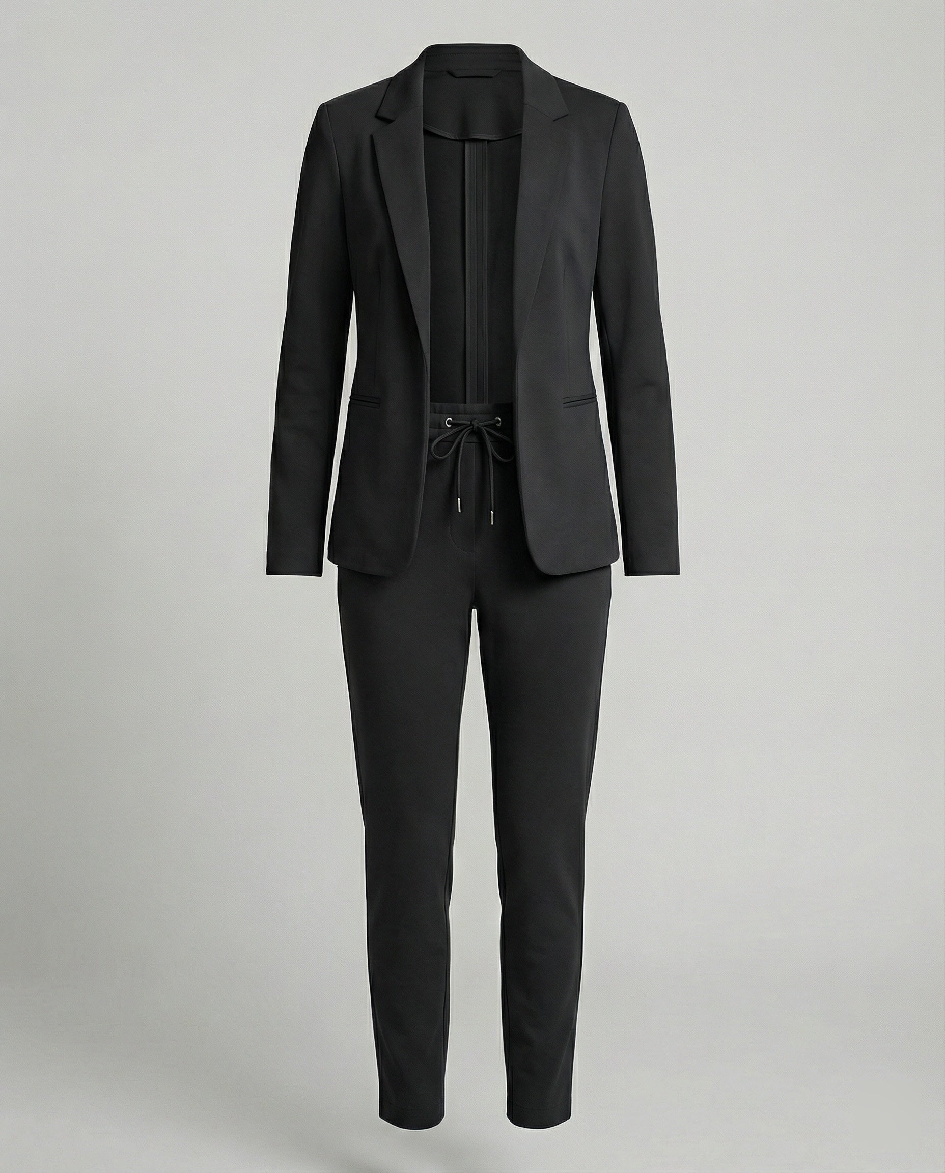 The Sable Two-Piece — Tailored Blazer & Jogger Trousers