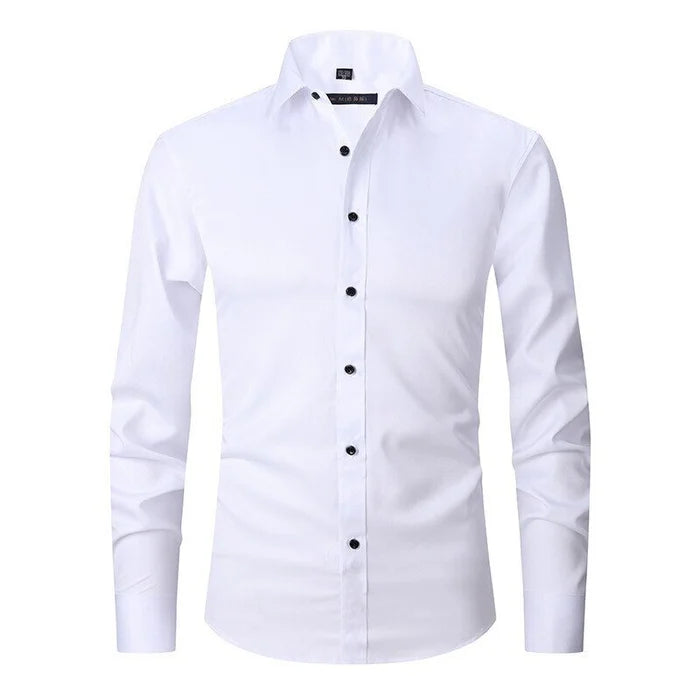 The Kaelen — Slim-Fit Stretch Shirt