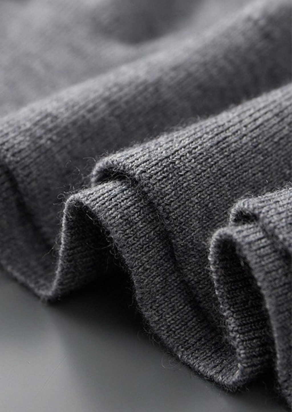 PULL POLO EN CACHEMIRE PREMIUM SANS BOUTONS