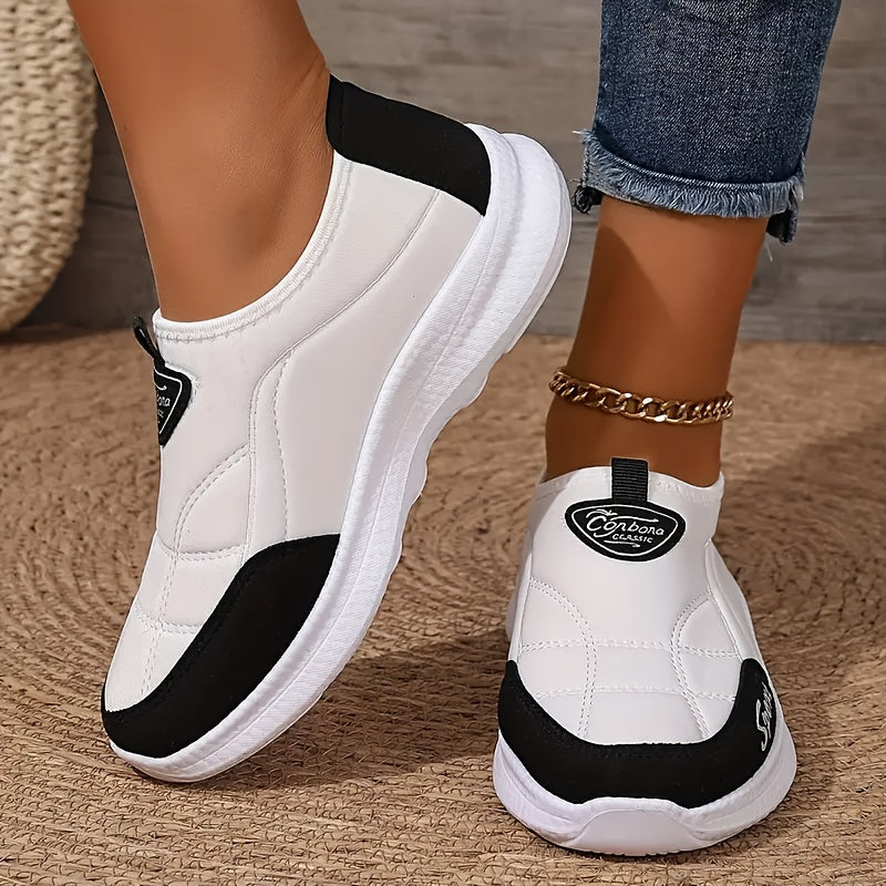 Liora Slip-On — Chalk Mesh