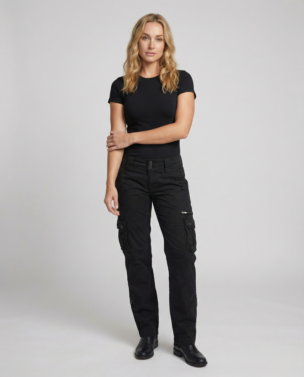 Paloma Cargo — Onyx Utility Pants