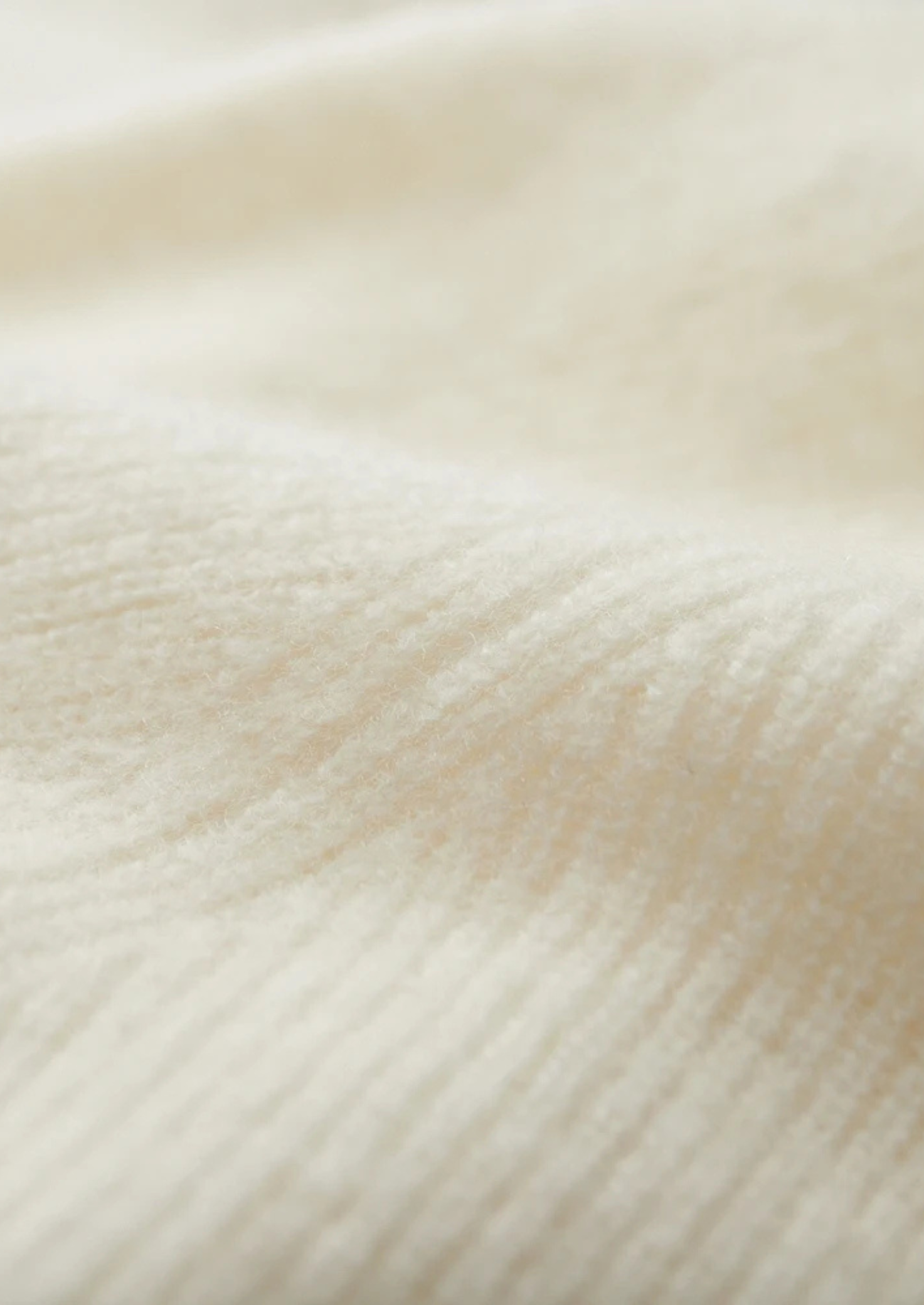 Pull côtelé en cachemire premium à demi-fermeture éclair