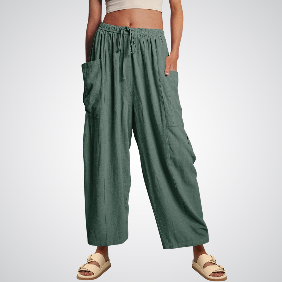 ELENA | Pantalon Large Confortable