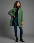 The Soren — Mist Wool-Blend Coat