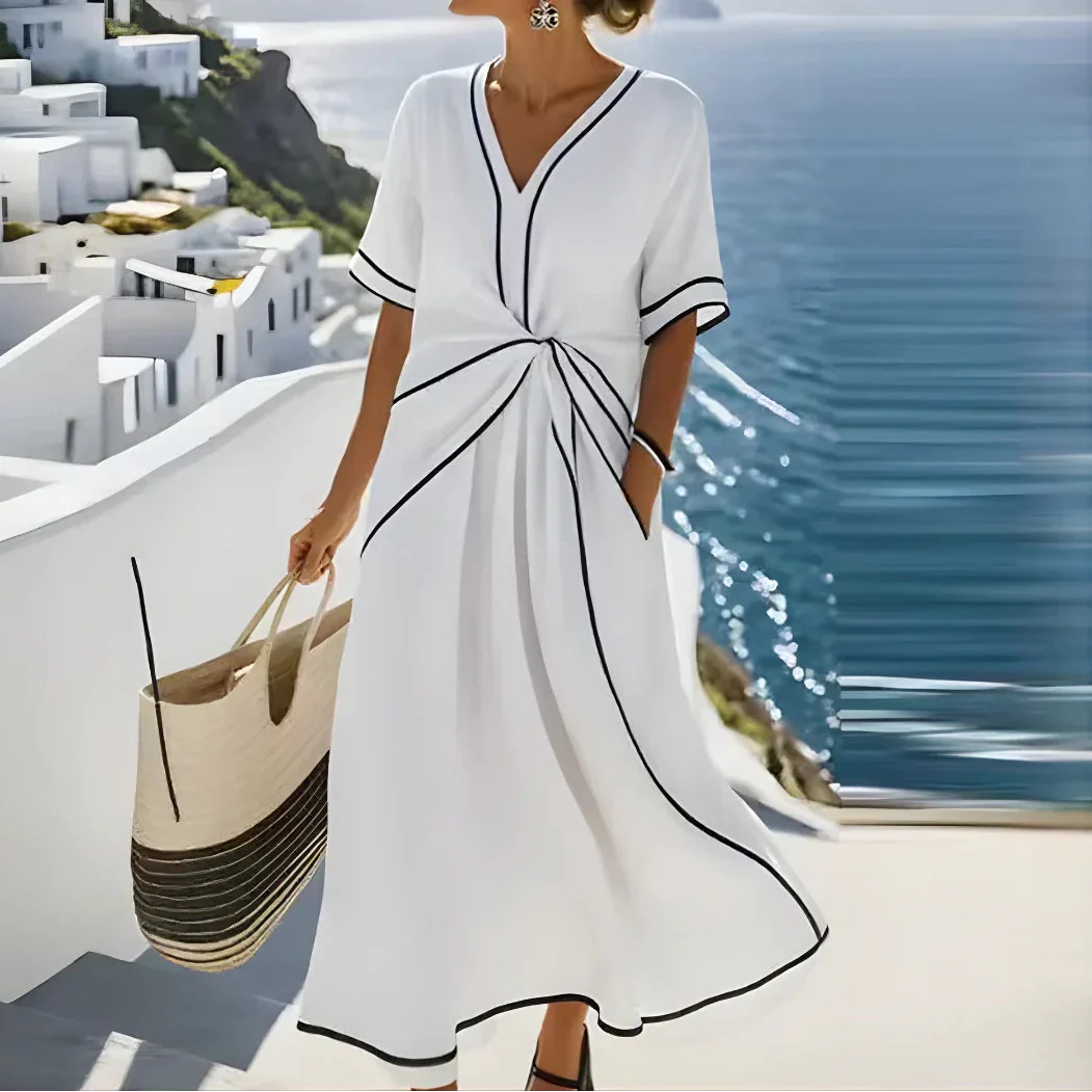 Moria™ - Robe élégante avec taille affinante et style prêt pour la fête