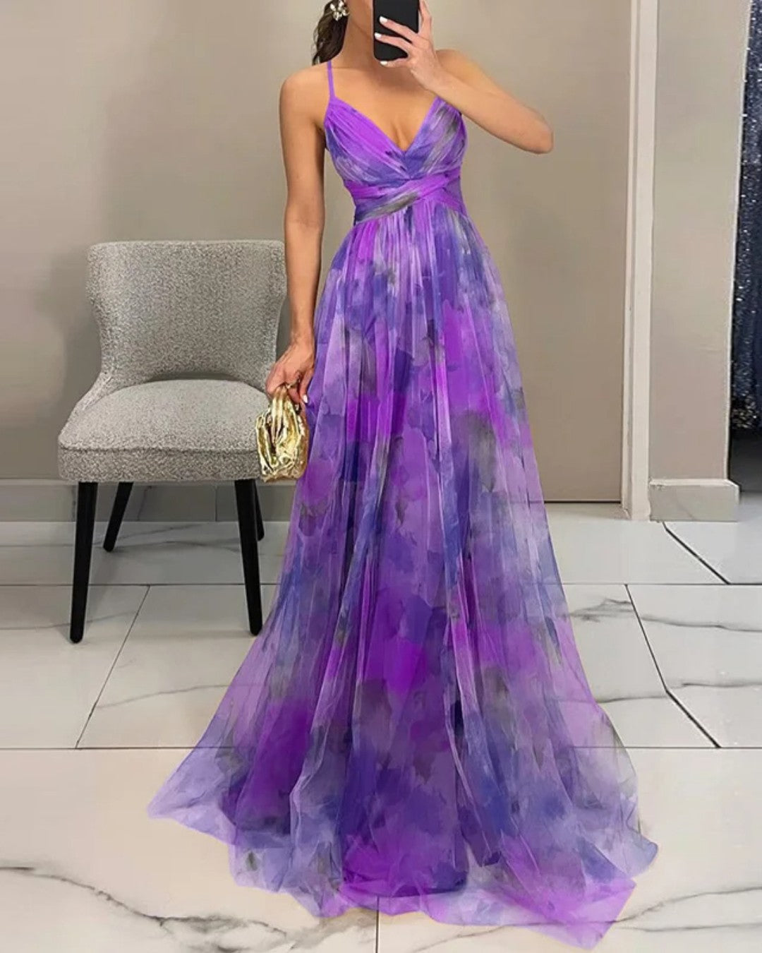 Robe Élégante en Soie Marbella – Maison Claire et Sylvie