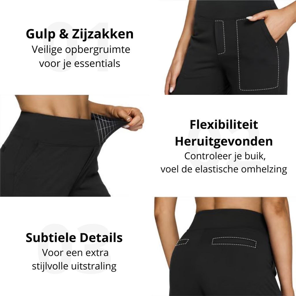 The Kyro Wide-Leg Trousers — Mist