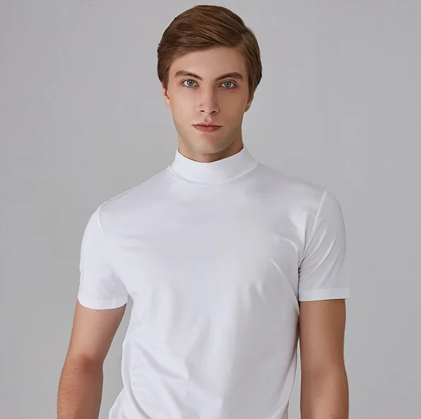 The Cael — Cloud Mock Neck Knit