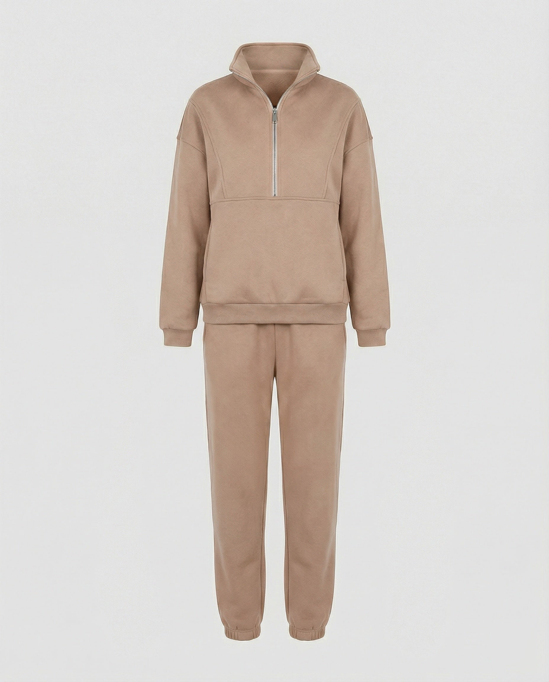Elsie Tracksuit Set — Moss Fleece