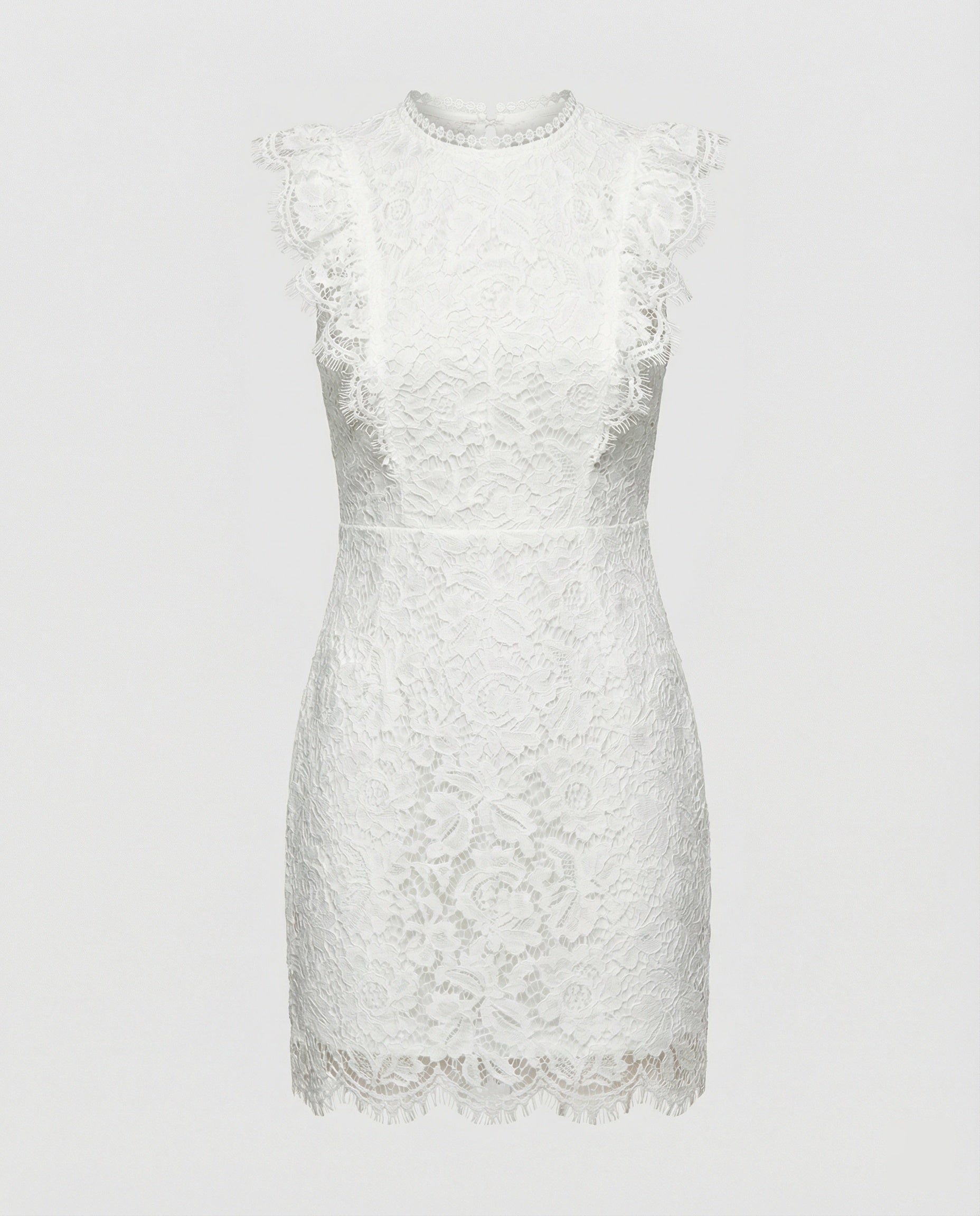 Elara Lace — Noir & Ivory Sheath
