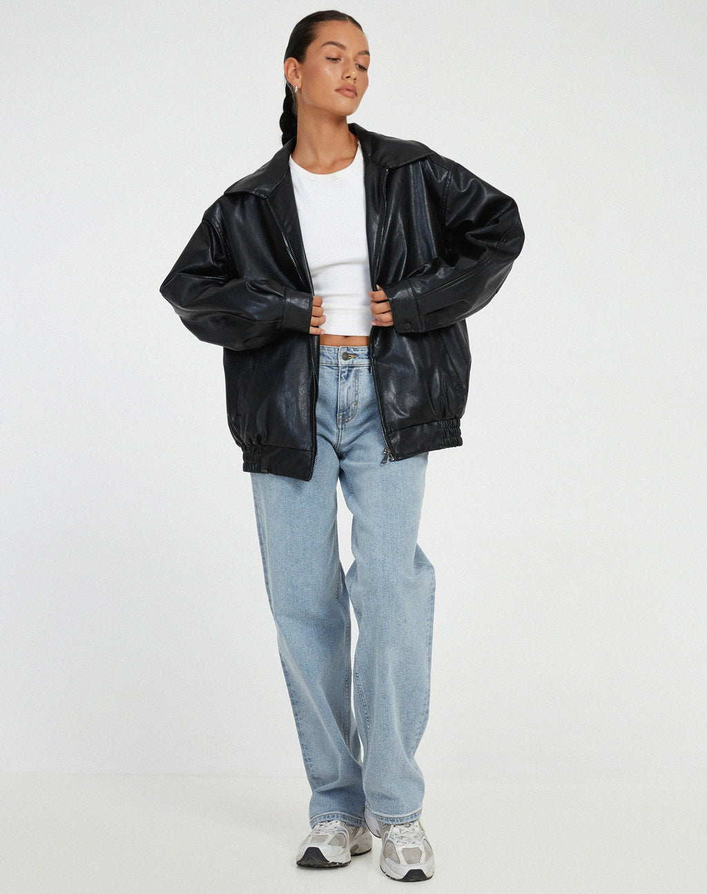 The Cael — Bitter Chocolate Oversized Jacket