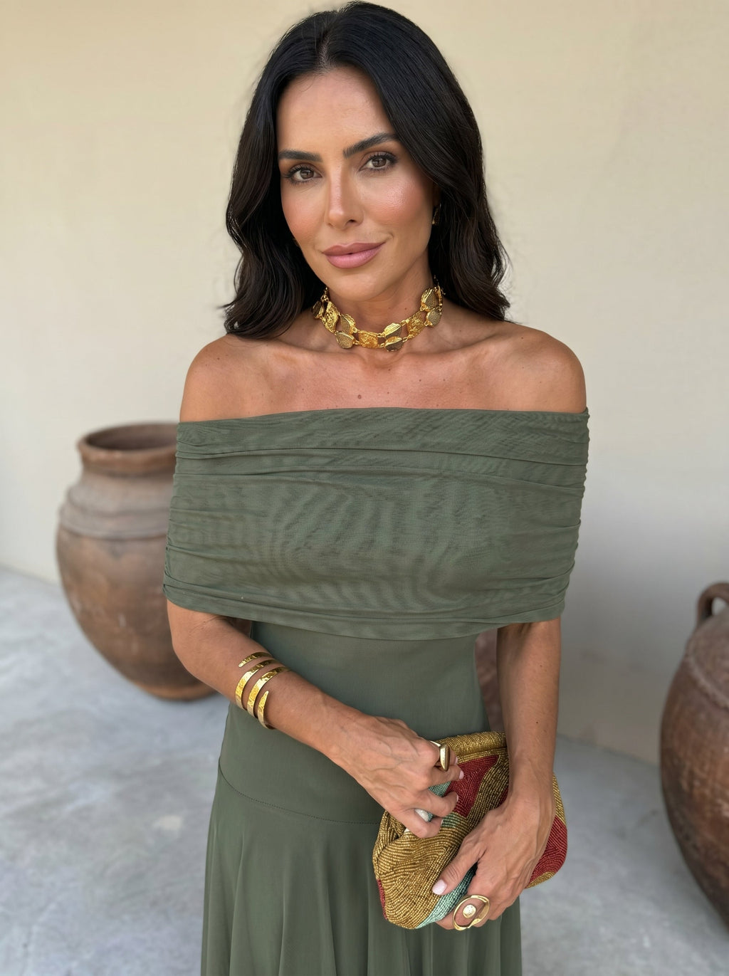 Robe Élégante Simba en Tulle de Soie – Maison Claire et Sylvie