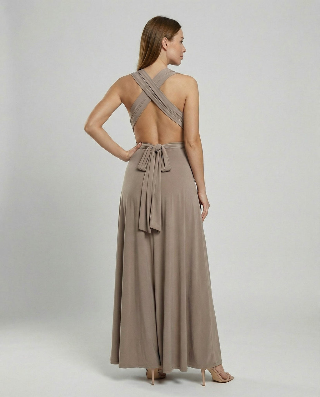 The Liora — Multiway Wrap Maxi Dress