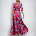 Sanne™ - Robe Douillette à Manches Trois-Quarts