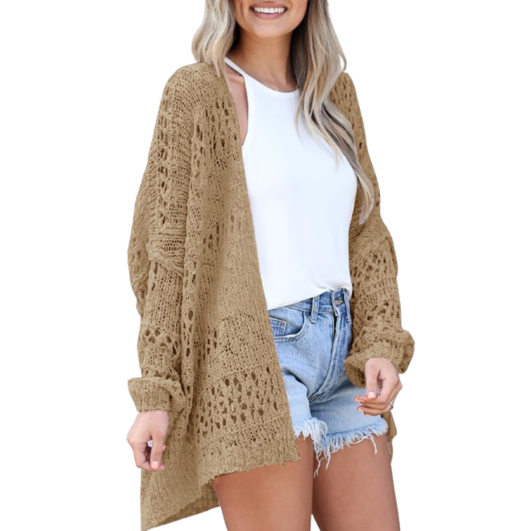 NAOMI | Cardigan d'été bohème léger oversize