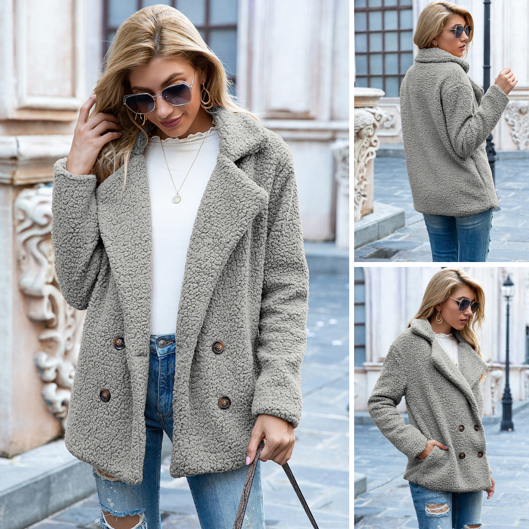 The Elara Teddy — Milky Wool