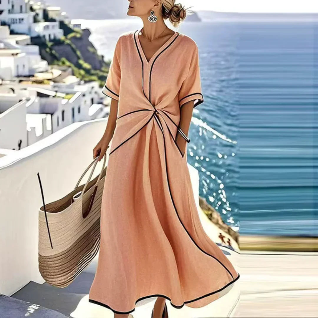 Hannah | Robe élégante et valorisante pour la silhouette
