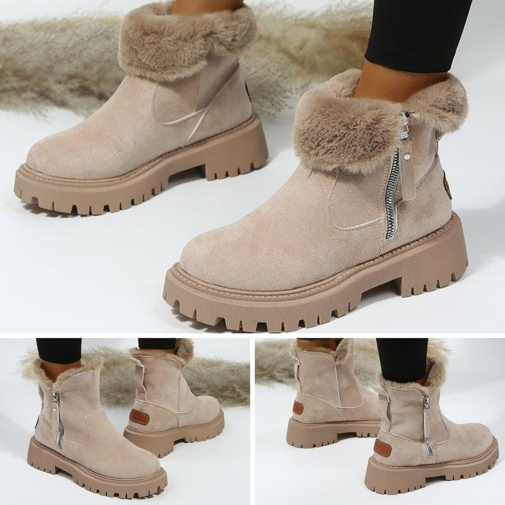The Eira — Shearling-Lined Ankle Boot