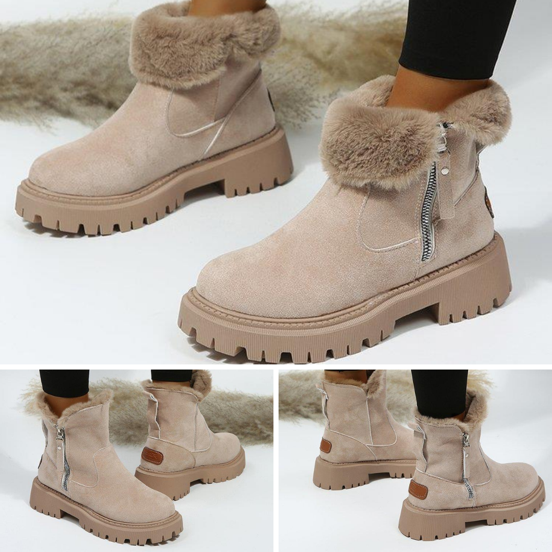 The Eira — Shearling-Lined Ankle Boot
