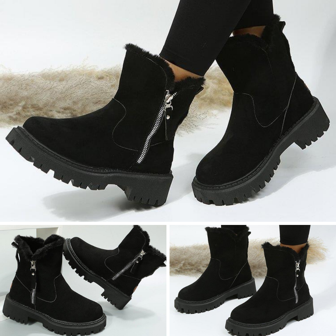 The Eira — Shearling-Lined Ankle Boot