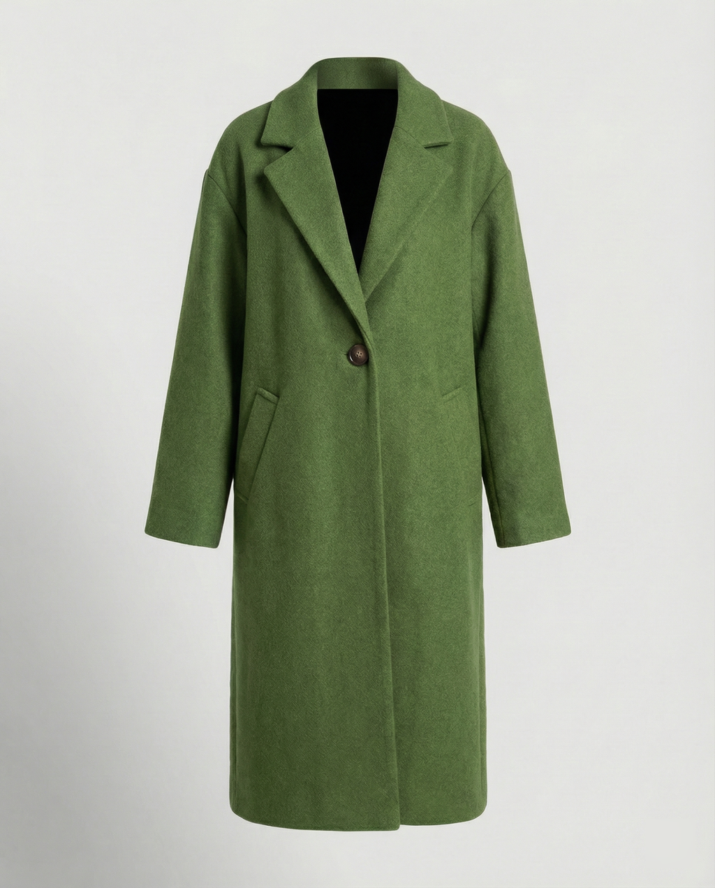 The Astrid Oversized Wool Overcoat — Multitone