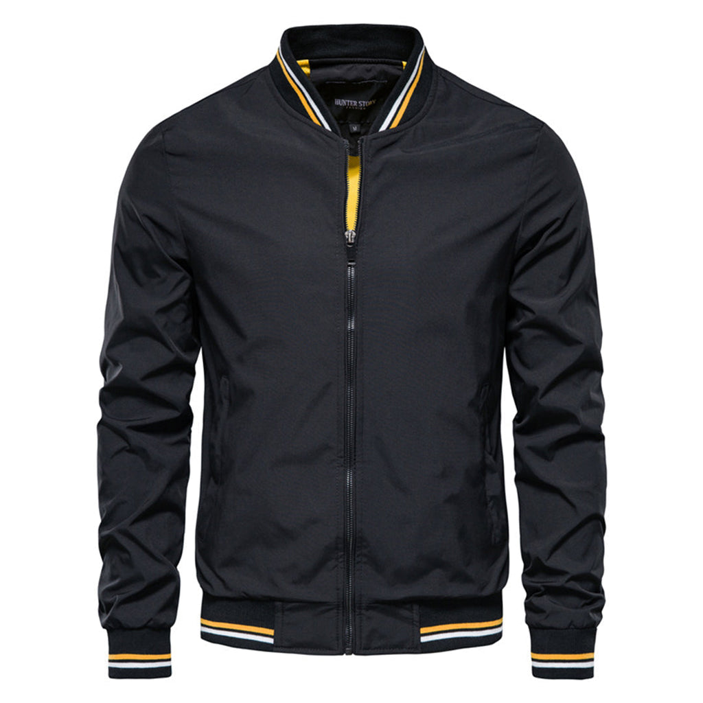 The Kyro Bomber — Army Green Slim Fit