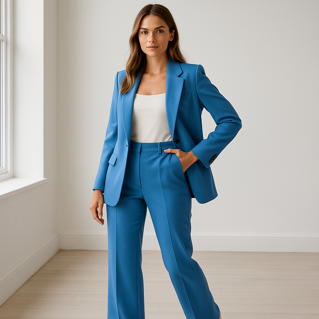 The Soria Suit — Sky Blue