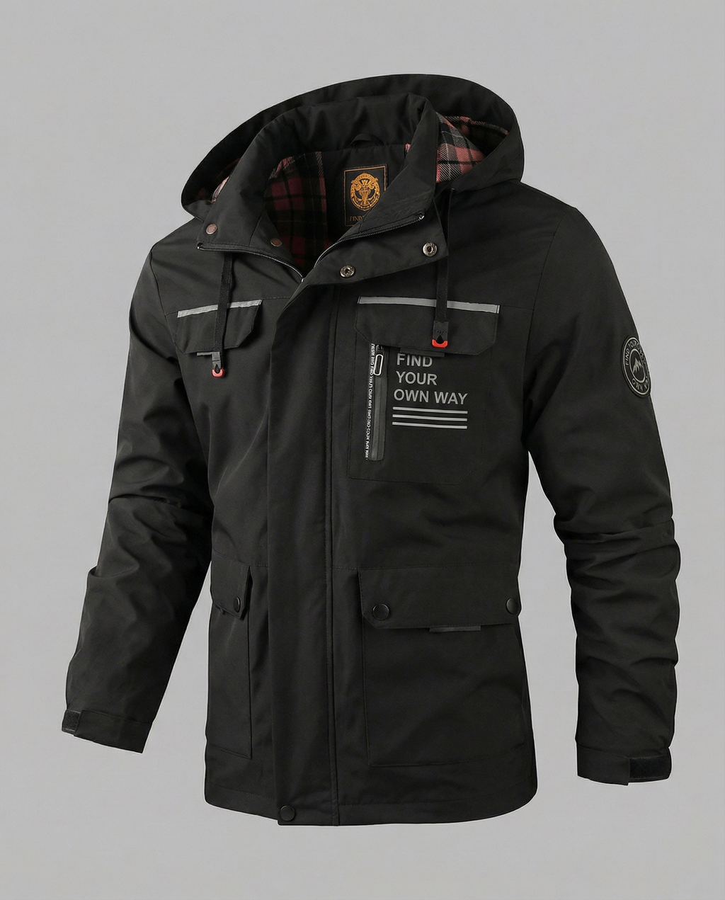 Kyro Parka — Bone, Moss & Ember