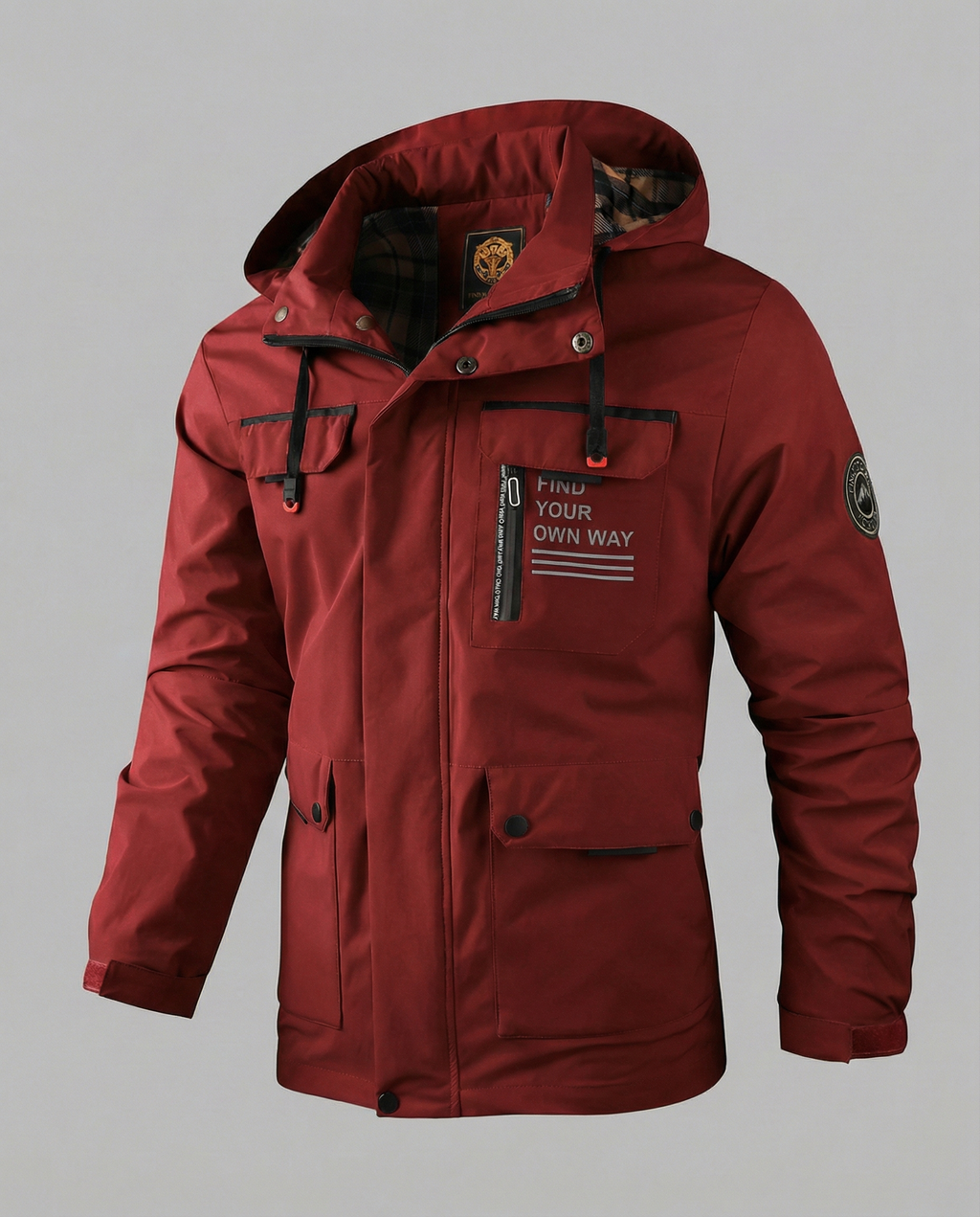 Kyro Parka — Bone, Moss & Ember