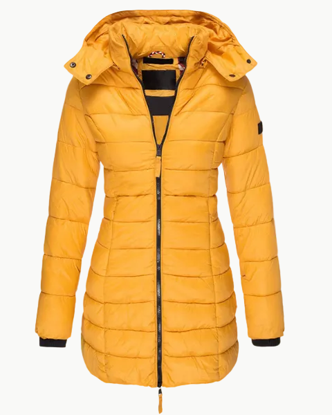 The Elia Longline — Marine Puffer Coat