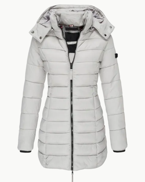 The Elia Longline — Marine Puffer Coat