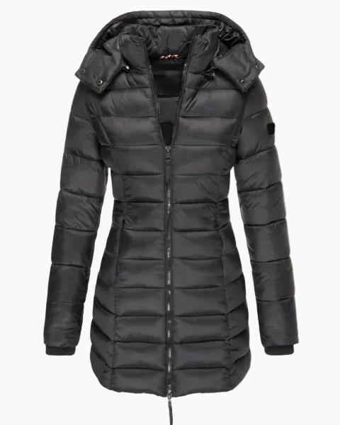 The Elia Longline — Marine Puffer Coat