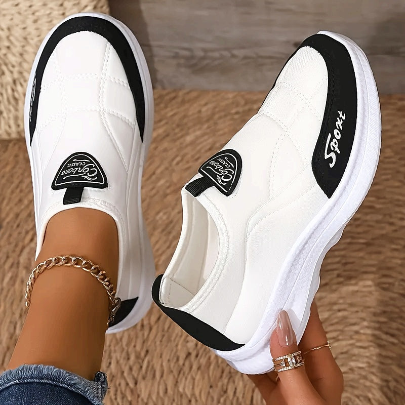 Liora Slip-On — Chalk Mesh