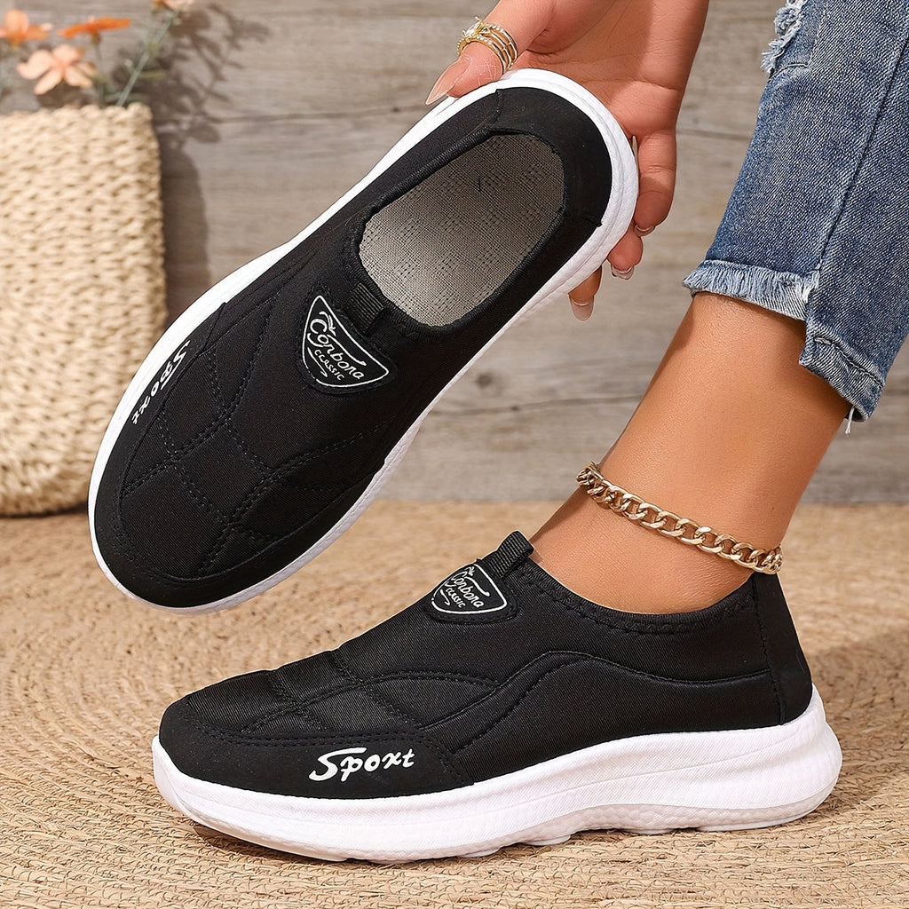Liora Slip-On — Chalk Mesh