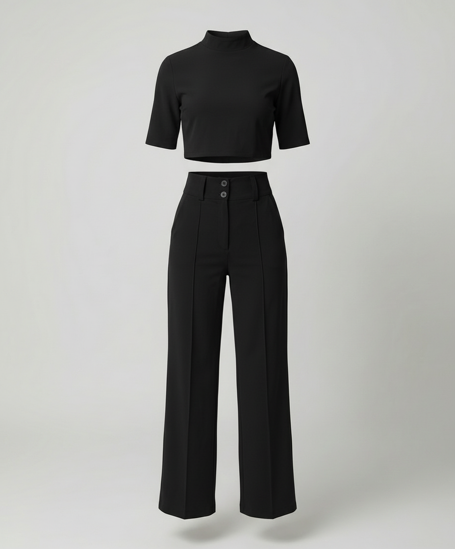 The Elara Set — Rosewood Tailored Two-Piece