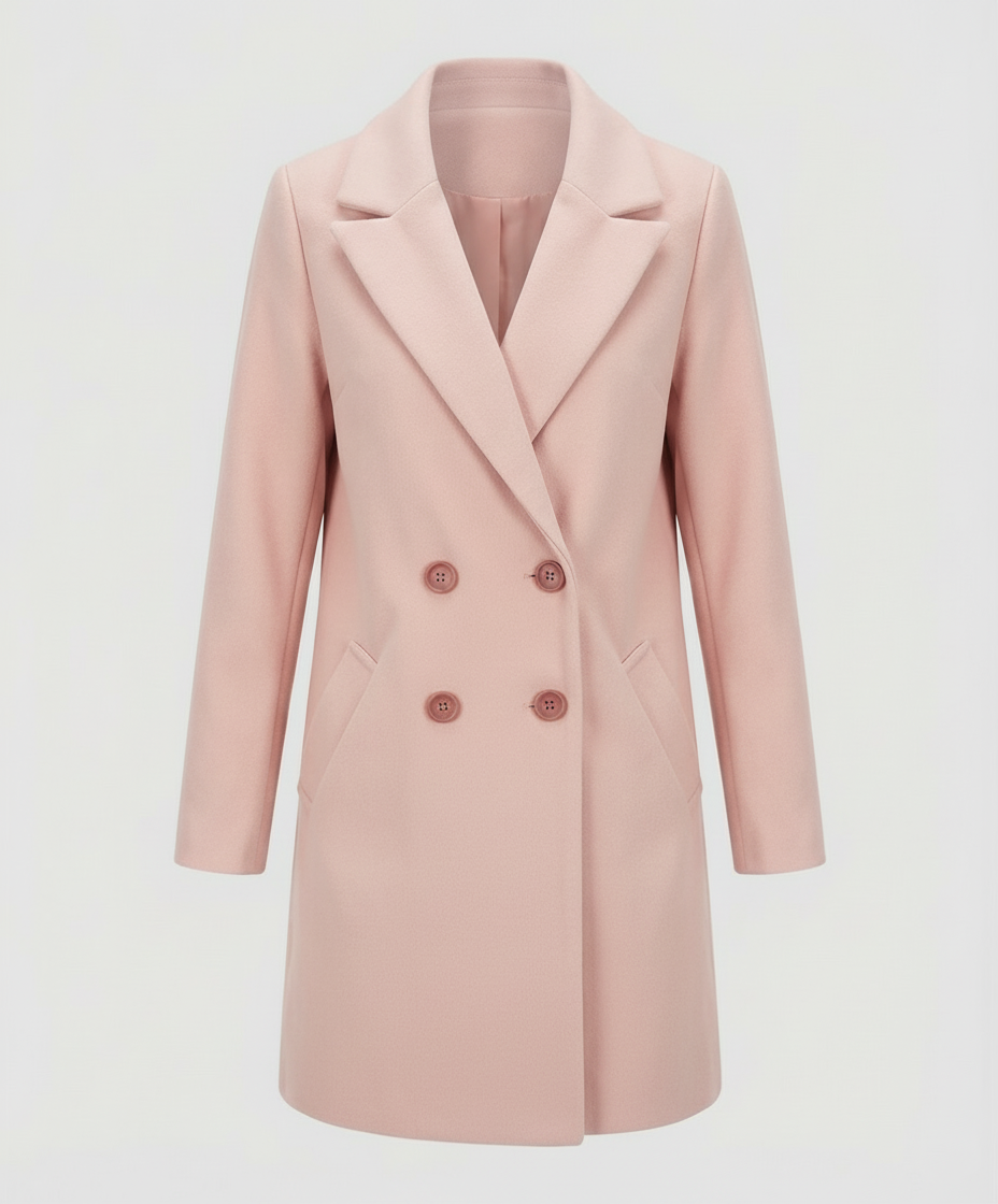 The Liora Coat — Marigold Wool Blend