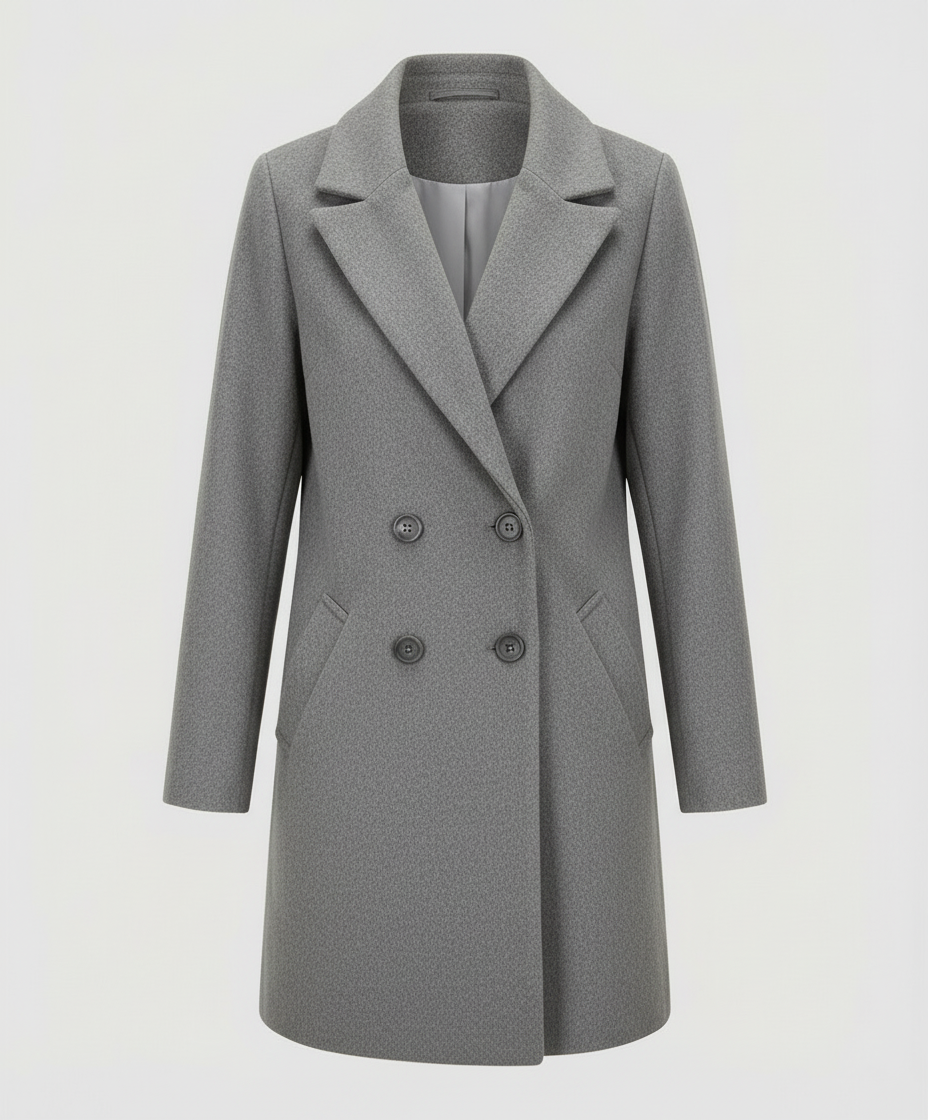 The Liora Coat — Marigold Wool Blend