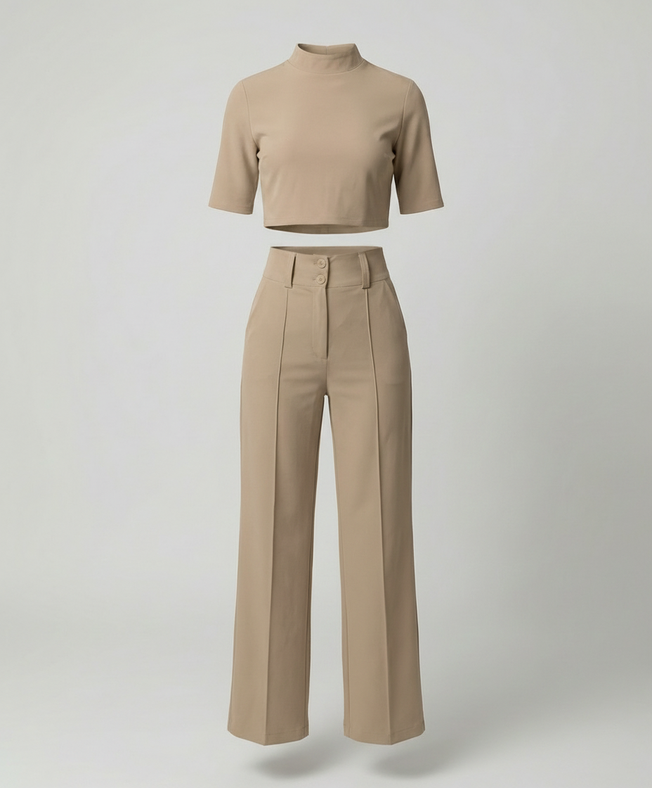 The Elara Set — Rosewood Tailored Two-Piece