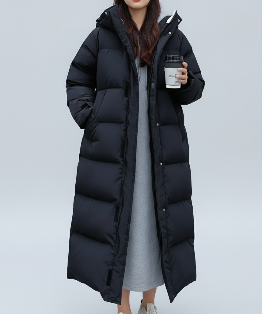 The Liora — Obsidian Down Coat