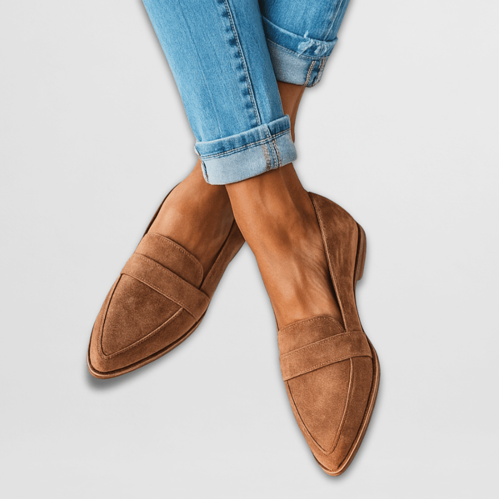 The Edda Loafer — Khaki Suede