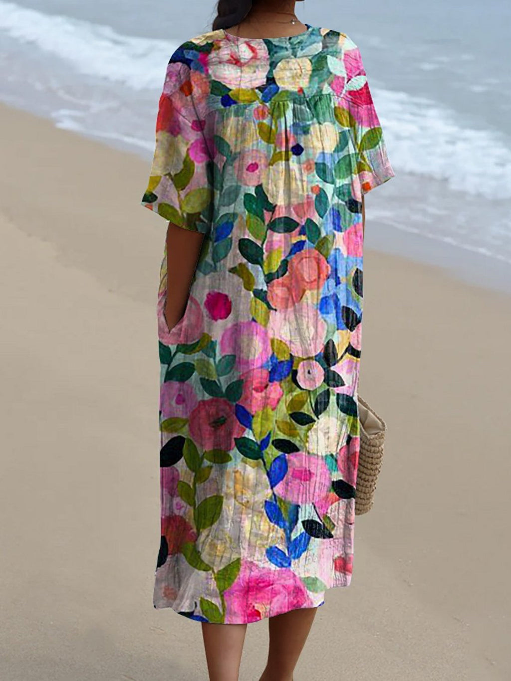 Bente - Robe Fleur Rétro