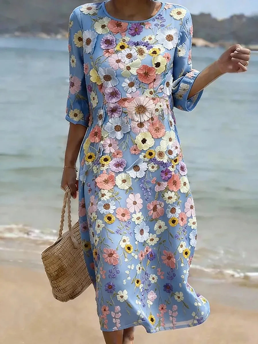 Brooke™ | Robe Fleur Gracieuse