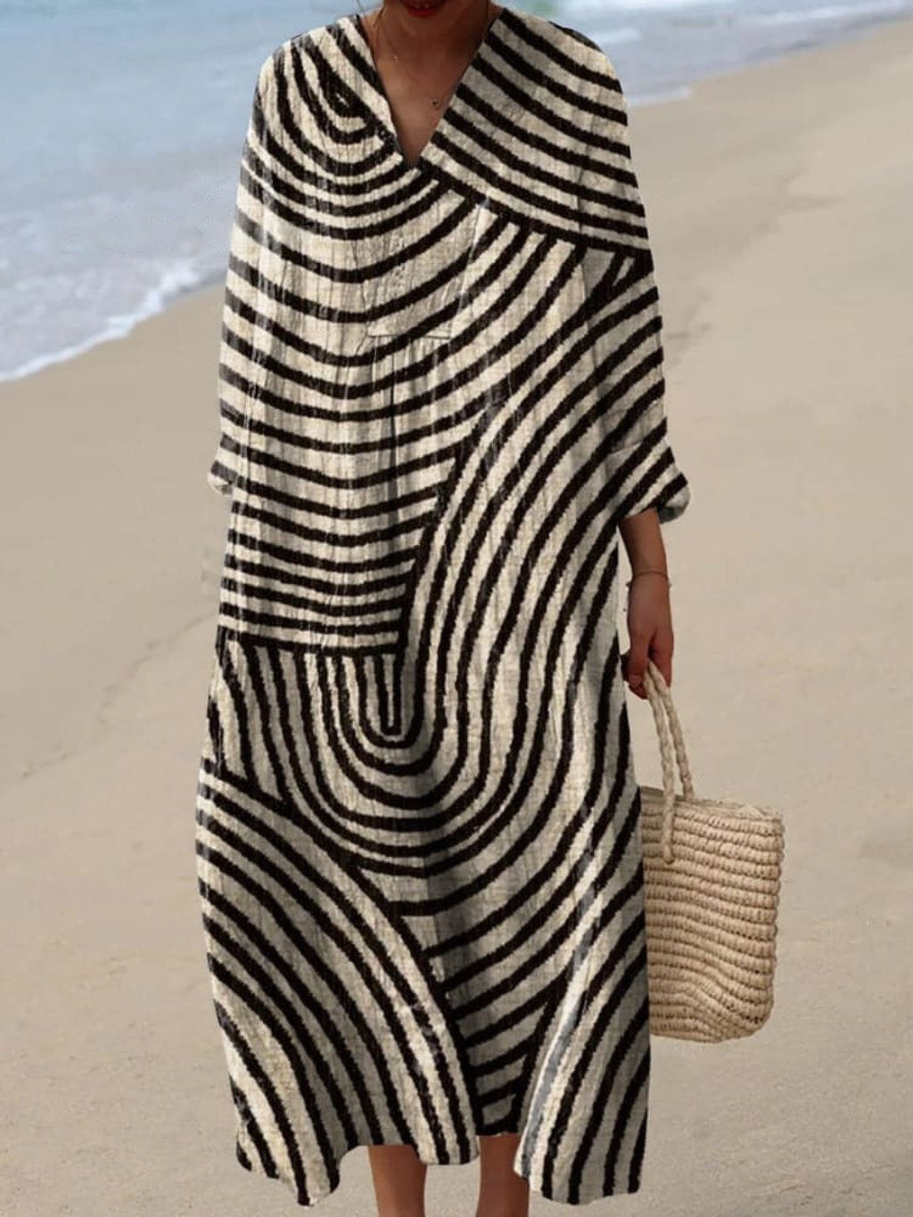 Jinte – Robe à motifs